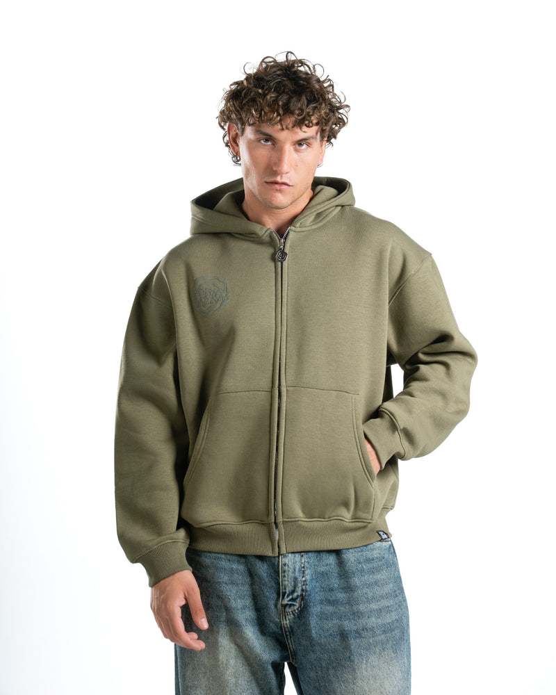 EMBOSS FULL ZIP-UP