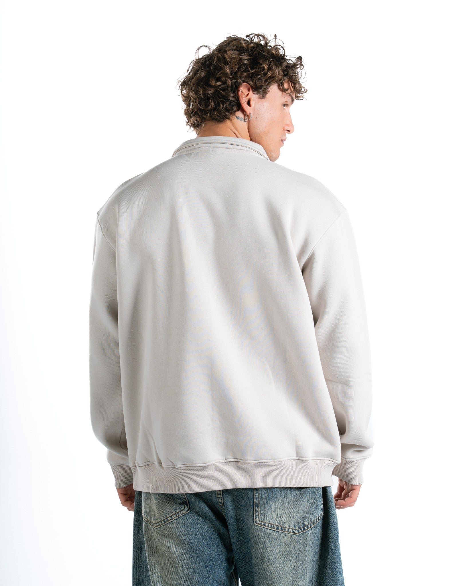 FLOW CREAM QUARTER-ZIP