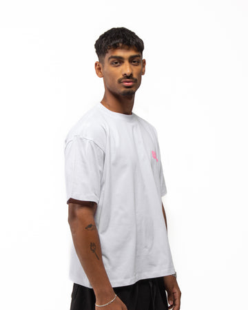 Spiral Core Tee In White