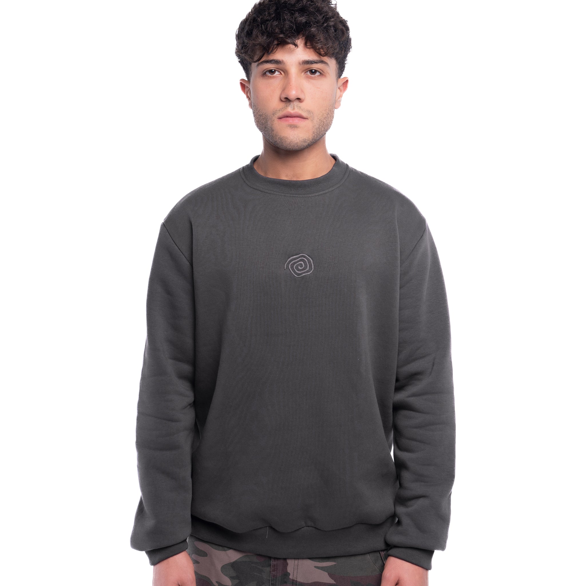 Spiral Basic Crewneck