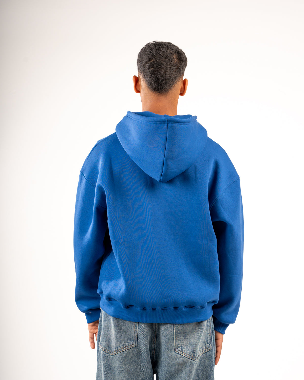 SPIRAL-SPLIT BLUE FULL ZIP-UP