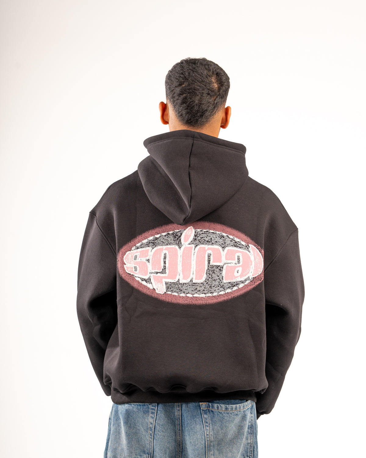 OVAL BLACK HOODIE