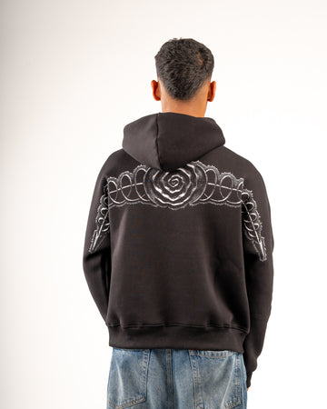 THORN BLACK HOODIE