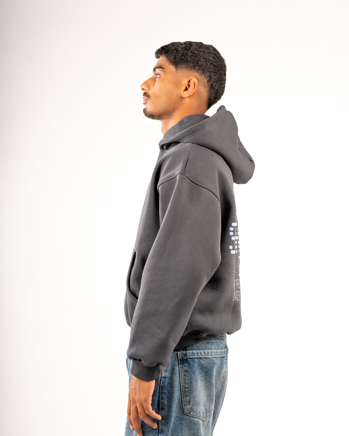 UNIVERSE DARK GREY HOODIE