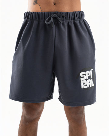 Spiral Shorts In Dark Grey