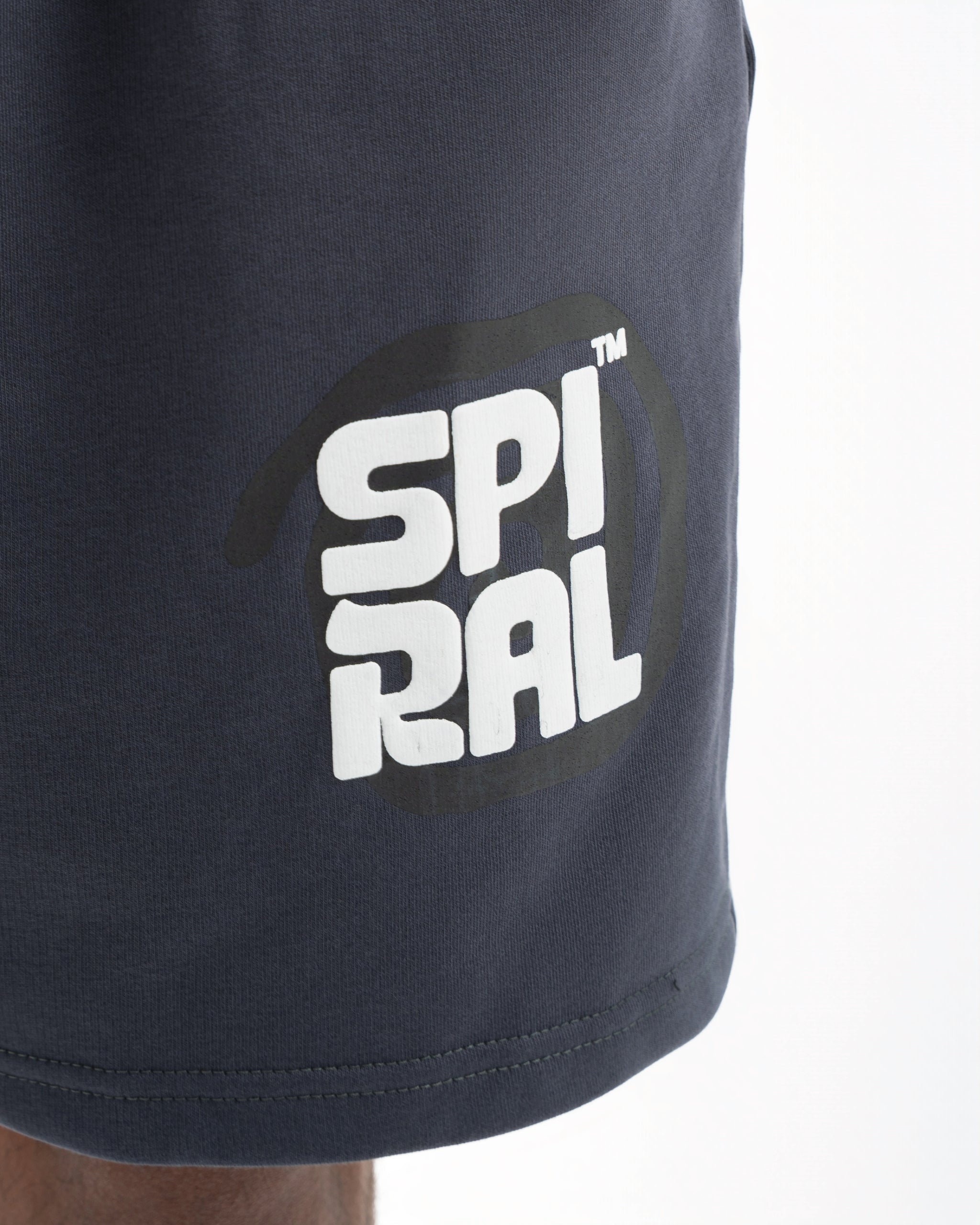 Spiral Shorts In Dark Grey