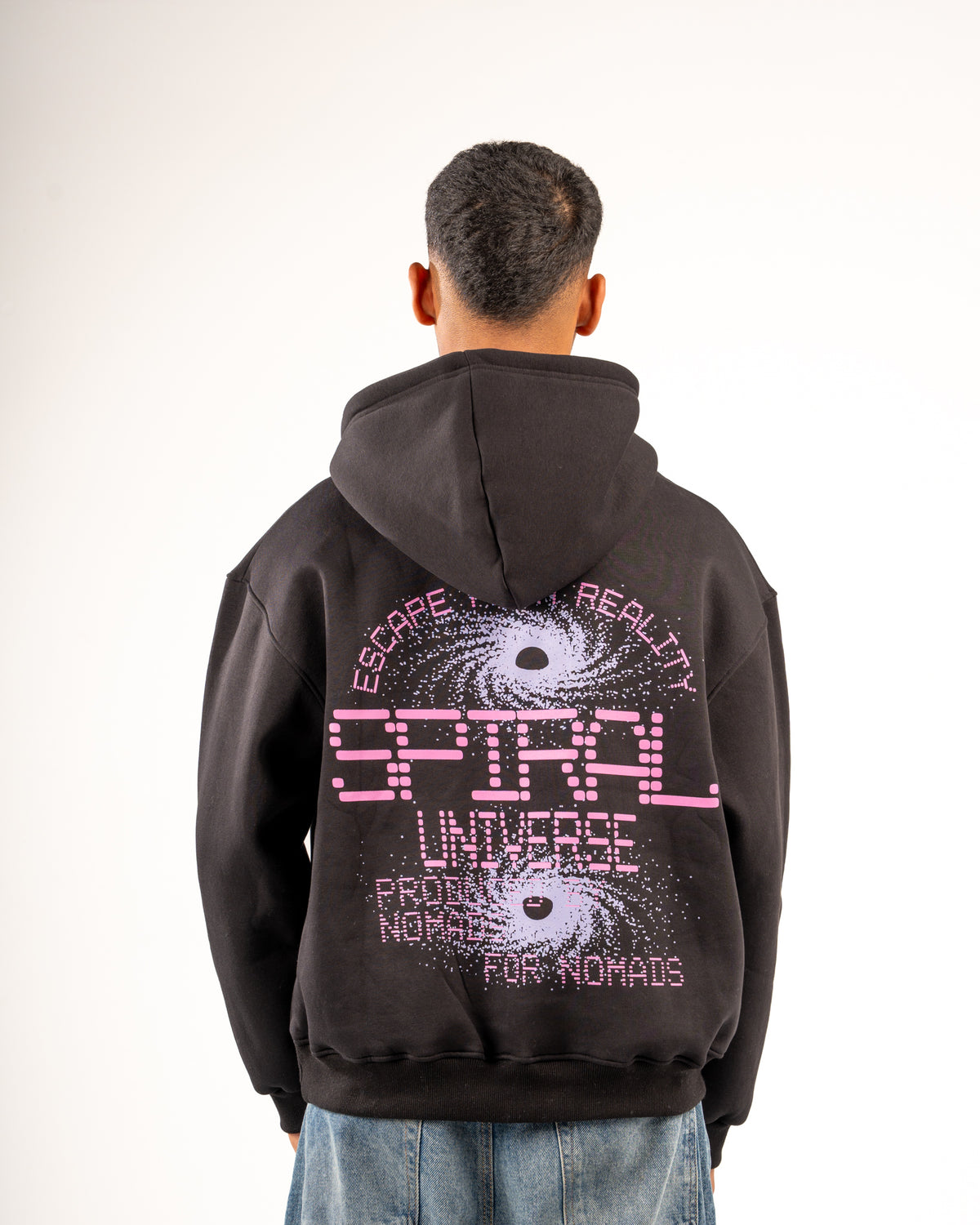UNIVERSE BLACK HOODIE