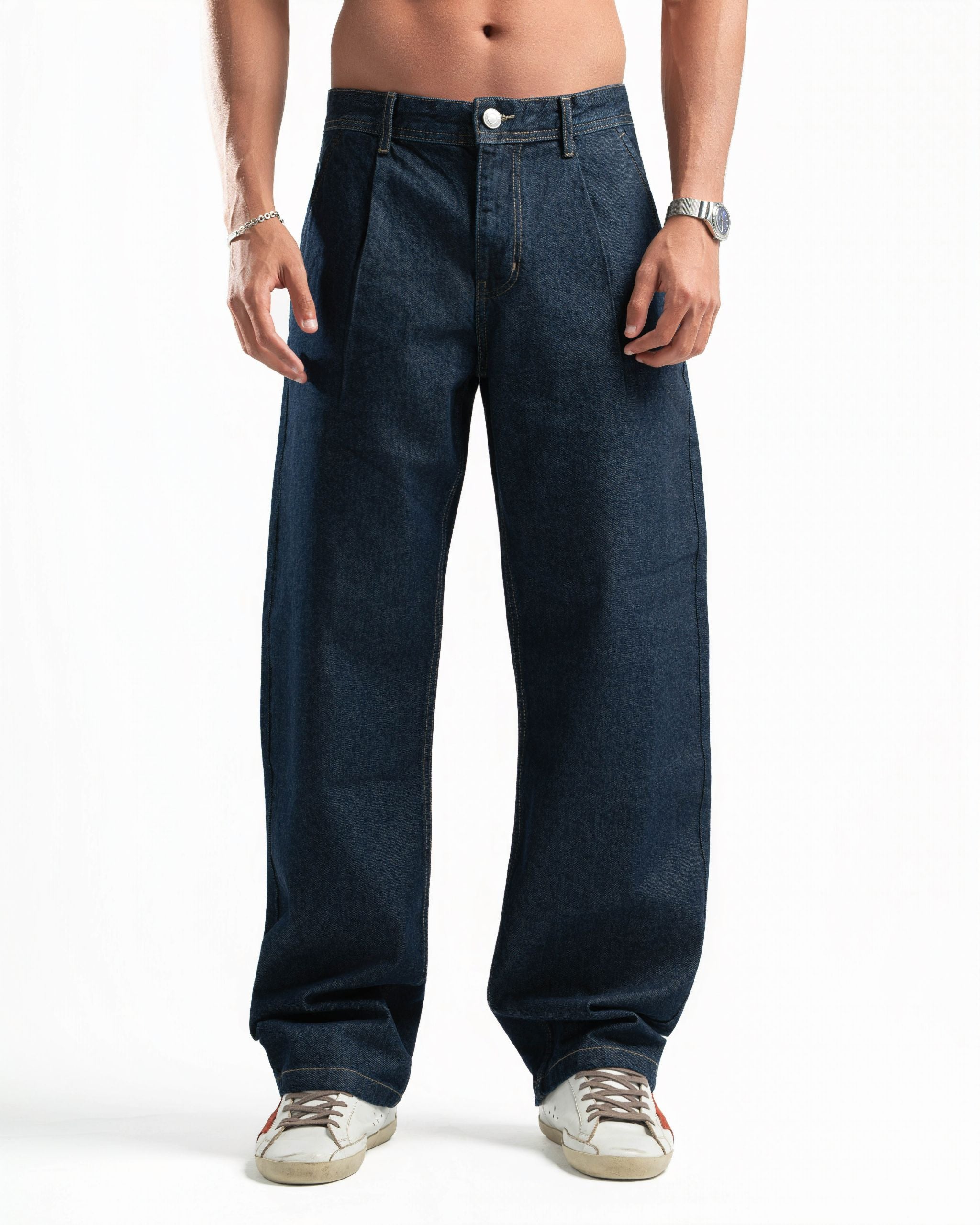 Spiral Basic Jeans Dark Blue