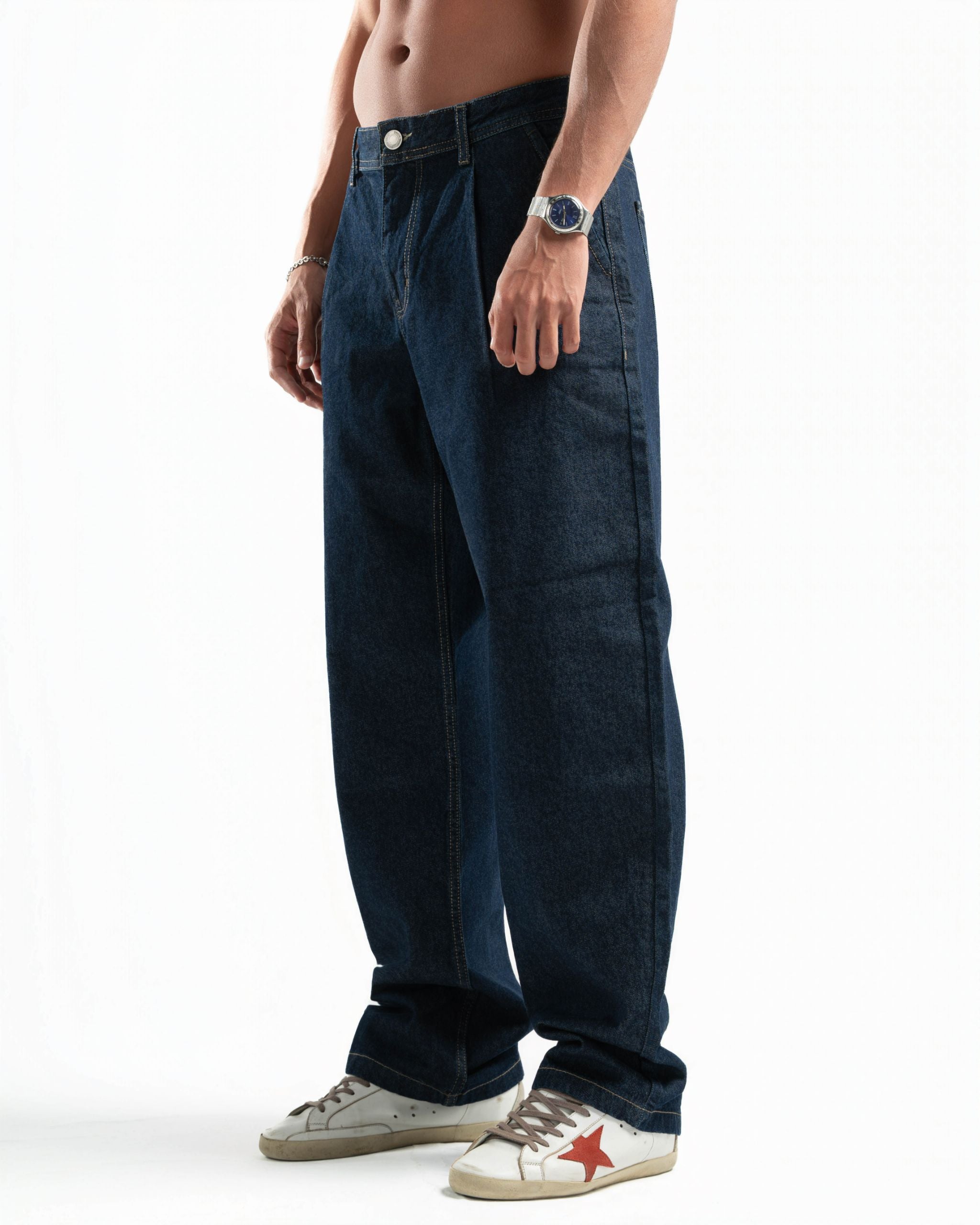 Spiral Basic Jeans Dark Blue