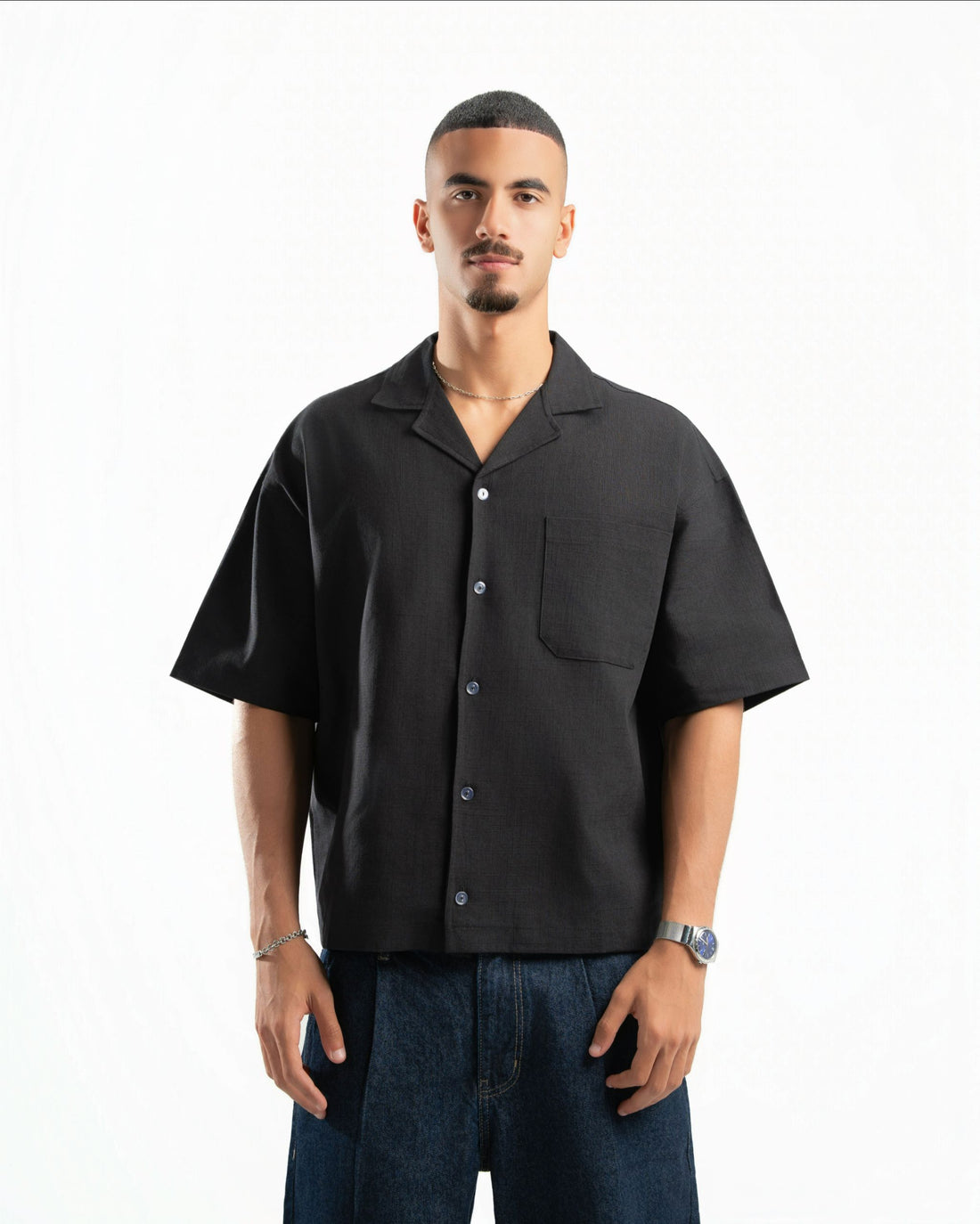Studio Shirt In Black