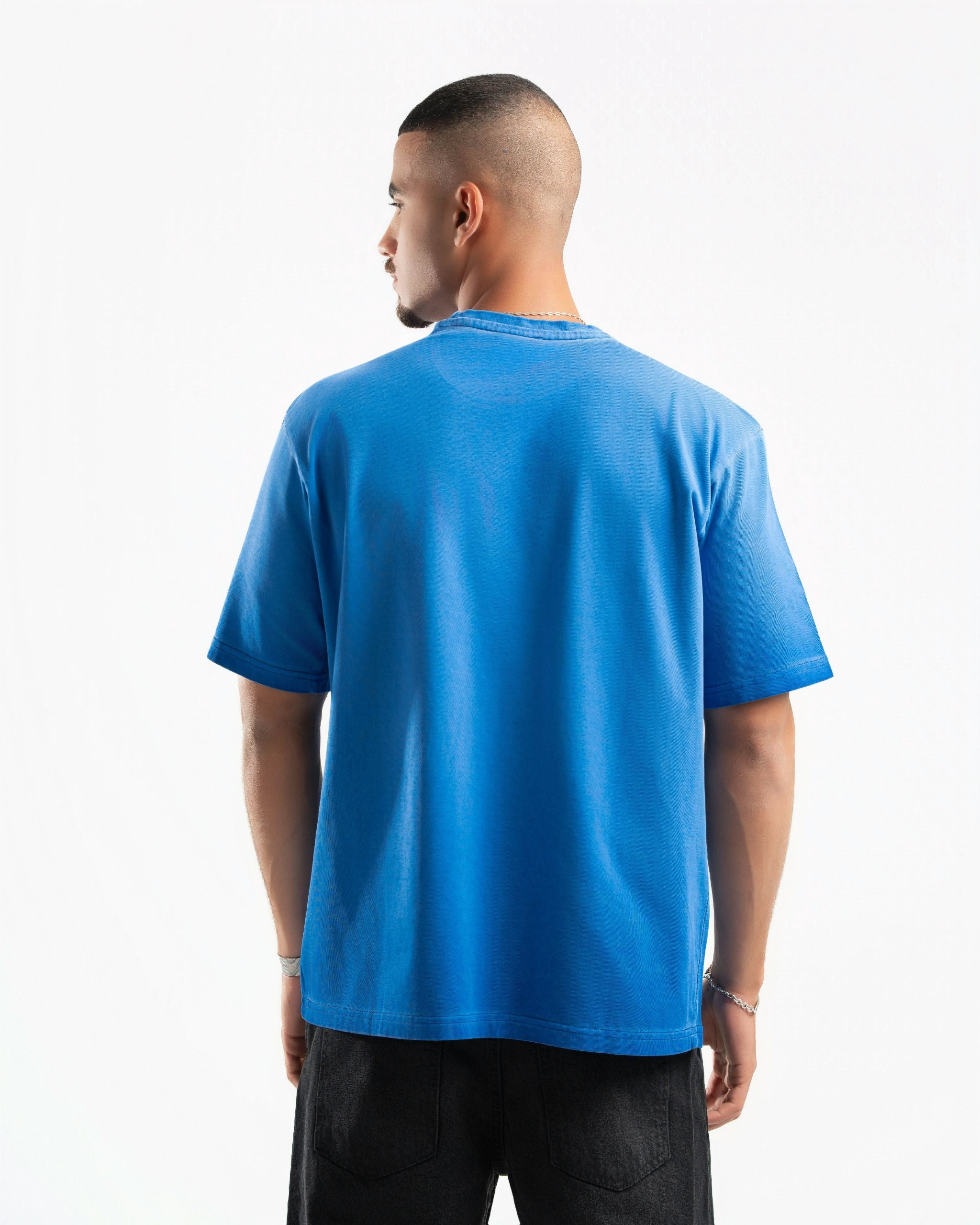 Washed T-Shirt in Blue