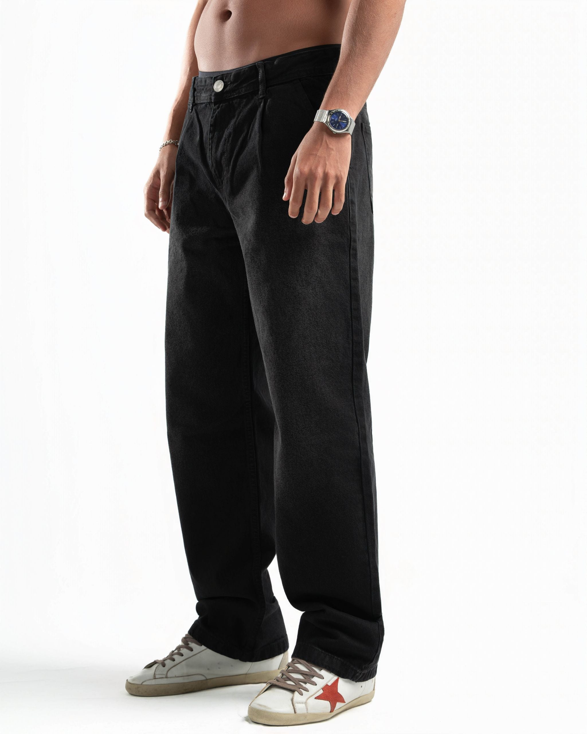 Spiral Basic Jeans Black