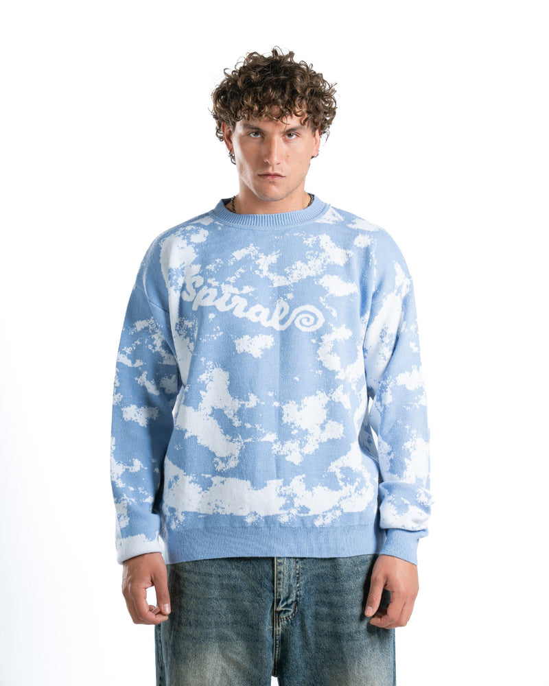 BREEZE SKYBLUE KNIT SWEATER
