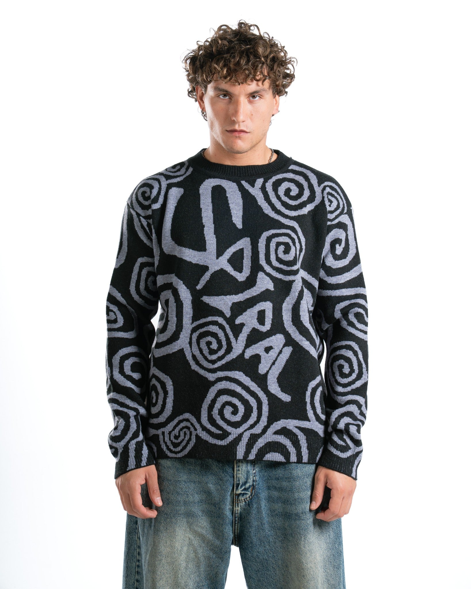 CRAYONIC KNIT SWEATER