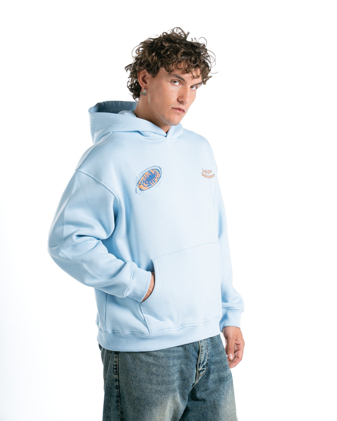 STARS SKYBLUE HOODIE
