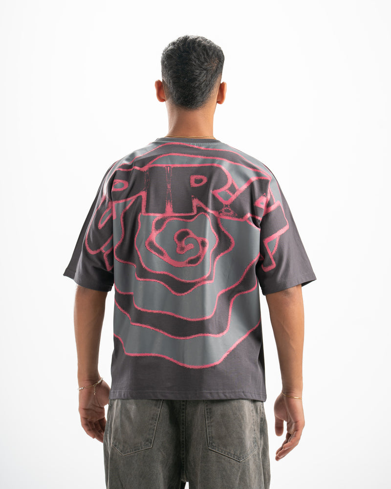 Motion Tee In Dark Grey