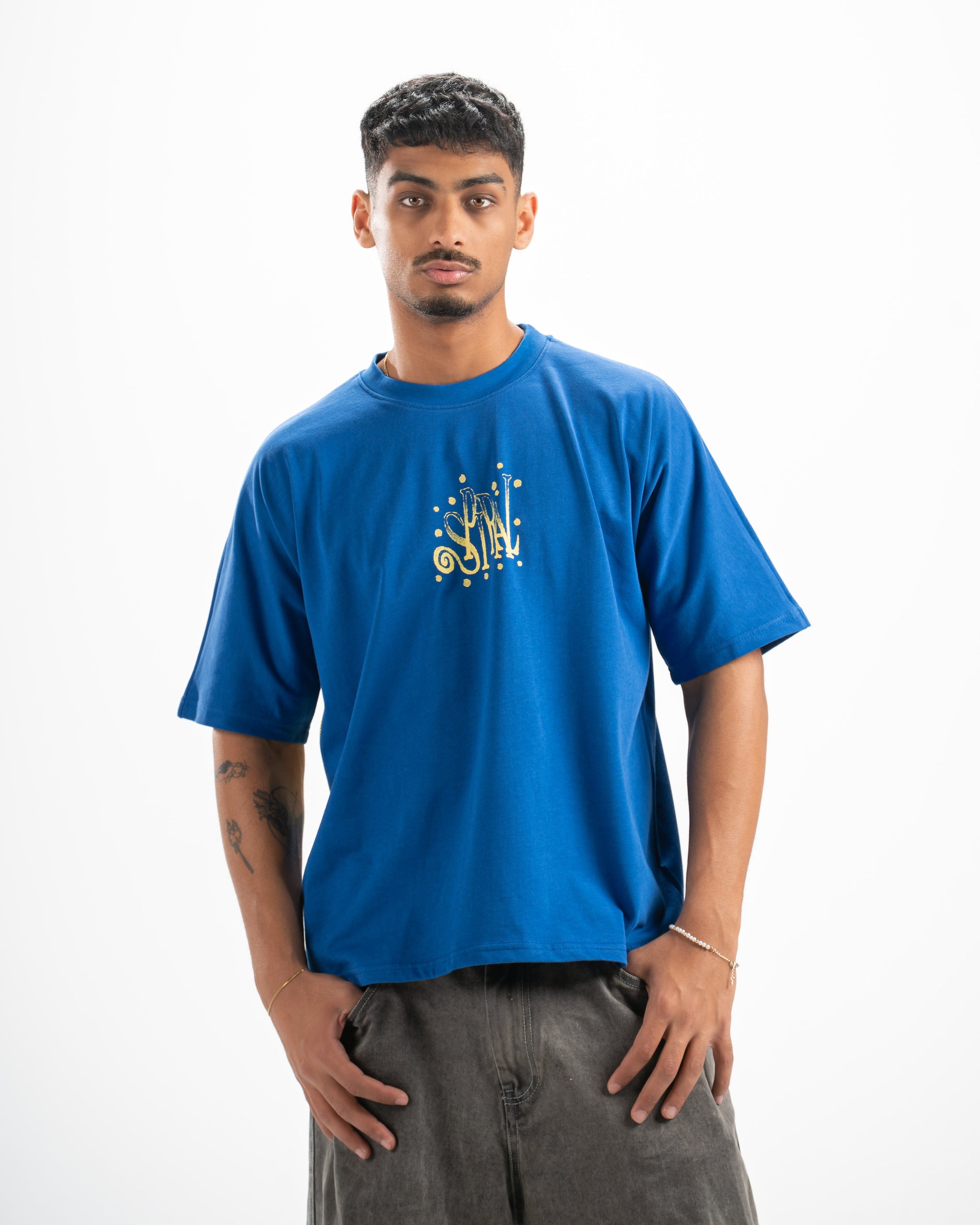 Theory Tee In Royal Blue