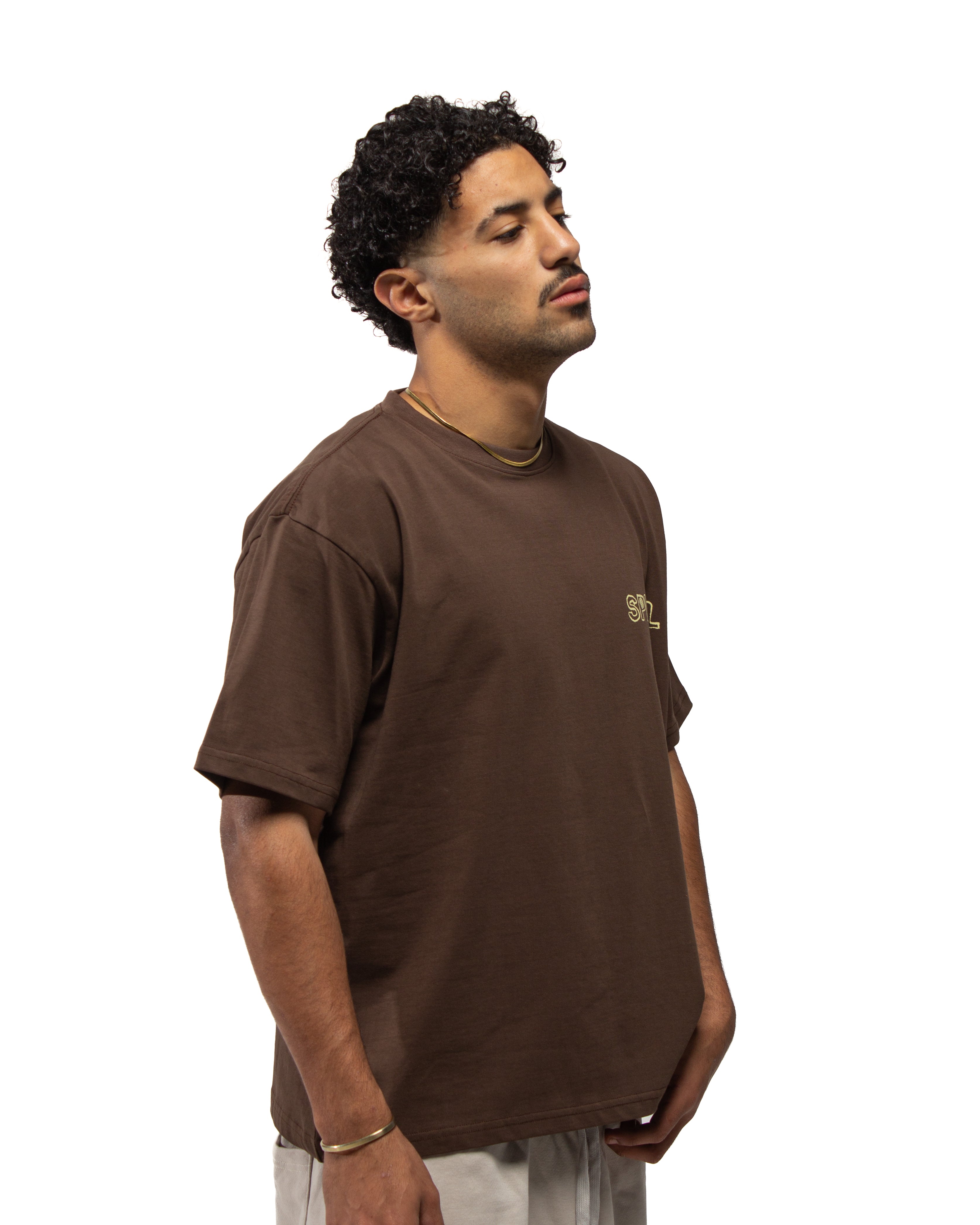 NWO Tee In Brown