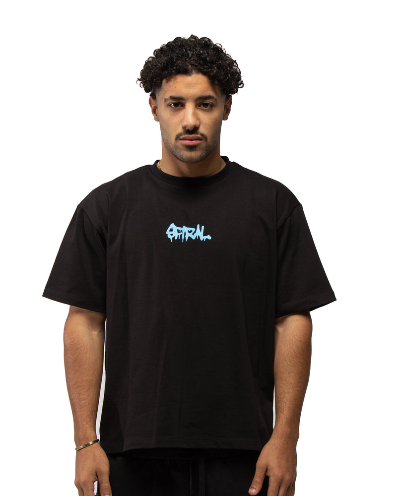 Art Of Spiral Tee In Black